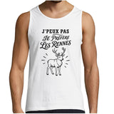 Débardeur Homme J’peux pas je préfère les Rennes