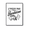 Poster J’peux pas j’ai Barbecue