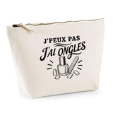 Trousse Beige J’peux pas j’ai Ongles