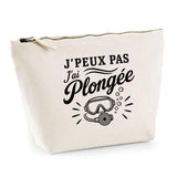 Trousse Beige J’peux pas j’ai Plongée