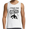 Débardeur Homme J’peux pas je préfère les Orques