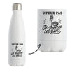 Gourde Isotherme J’peux pas je préfère les Pâtes