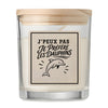 Bougie Parfumée Vanille J’peux pas je préfère les Dauphins