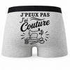 Boxer Homme J’peux pas j’ai couture J'peux pas minimaliste
