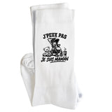 Chaussettes Homme Femme J’peux pas je suis Maman