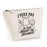 Trousse Beige J’peux pas je suis Agent de sécurité