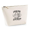 Trousse Beige J’peux pas je suis Électricien