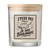 Bougie Parfumée Vanille J’peux pas je suis Boulanger