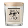 Bougie Parfumée Vanille J’peux pas j’ai Soldes