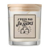 Bougie Parfumée Vanille J’peux pas j’ai Soldes