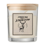 Bougie Parfumée Vanille J’peux pas je préfère les Cerfs