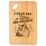 Planche à Découper J’peux pas je préfère mon Norvégien