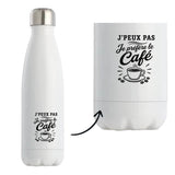 Gourde Isotherme J’peux pas je préfère le Café