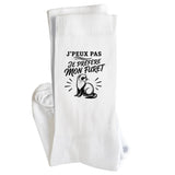 Chaussettes Homme Femme J’peux pas je préfère mon Furet