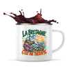 Mug Métal Émaillé La bretagne c'est ma thérapie