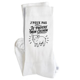 Chaussettes Homme Femme J’peux pas je préfère mon Cochon