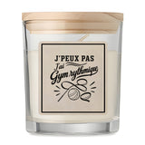 Bougie Parfumée Vanille J’peux pas j’ai Gym rythmique
