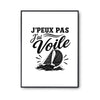 Poster J’peux pas j’ai Voile