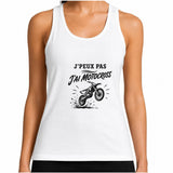 Débardeur Femme J’peux pas j’ai Motocross