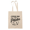 Tote Bag Beige J’peux pas j’ai Pilates