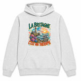 Sweat à Capuche La bretagne c'est ma thérapie