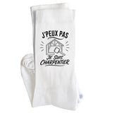 Chaussettes Homme Femme J’peux pas je suis Charpentier