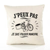 Housse de Coussin J’peux pas je suis Policier municipal