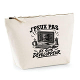 Trousse Beige J’peux pas je suis Développeur