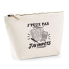 Trousse Beige J’peux pas j’ai Impôts