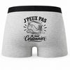Boxer Homme J’peux pas je suis Cordonnier – Impression au dos
