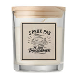 Bougie Parfumée Vanille J’peux pas je suis Poissonnier