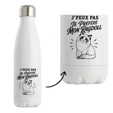 Gourde Isotherme J’peux pas je préfère mon Ragdoll