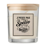 Bougie Parfumée Vanille J’peux pas j’ai Spéléo
