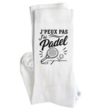Chaussettes Homme Femme J’peux pas j’ai Padel
