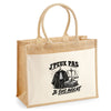 Sac Cabas Jute avec Poche J’peux pas je suis Avocat