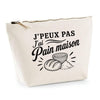 Trousse Beige J’peux pas j’ai Pain maison