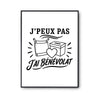 Poster J’peux pas j’ai Bénévolat