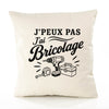 Housse de Coussin J’peux pas j’ai Bricolage