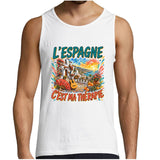 Débardeur Homme L'espagne c'est ma thérapie