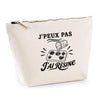Trousse Beige J’peux pas j’ai Résine