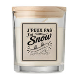 Bougie Parfumée Vanille J’peux pas j’ai Snow