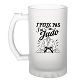 Verre à Bière J’peux pas j’ai Judo