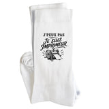 Chaussettes Homme Femme J’peux pas je suis Imprimeur