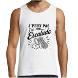 Débardeur Homme J’peux pas j’ai Escalade