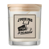 Bougie Parfumée Vanille J’peux pas je suis Musicien