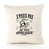 Housse de Coussin J’peux pas je suis Horloger