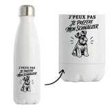 Gourde Isotherme J’peux pas je préfère mon Schnauzer