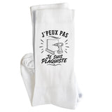 Chaussettes Homme Femme J’peux pas je suis Plaquiste