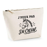 Trousse Beige J’peux pas j’ai Cheval