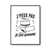 Poster J’peux pas je suis Gendarme